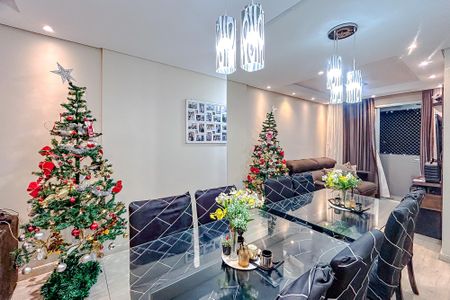 Sala de Jantar de apartamento à venda com 2 quartos, 48m² em Jardim Santa Emilia, São Paulo