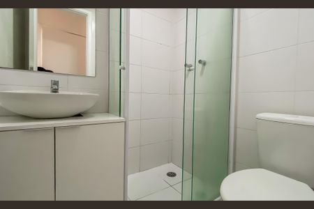 Banheiro da Suíte de apartamento à venda com 2 quartos, 54m² em Chácara Cruzeiro do Sul, São Paulo