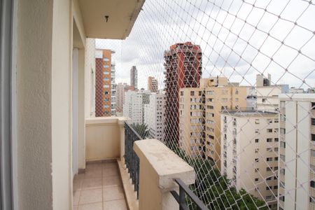 Apartamento para alugar com 128m², 3 quartos e 1 vagaVaranda do Quarto 1 e 2