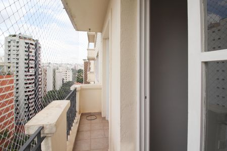 Apartamento para alugar com 128m², 3 quartos e 1 vagaVaranda do Quarto 1 e 2