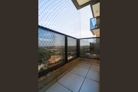 Varanda da Sala de apartamento para alugar com 2 quartos, 53m² em Jardim Santa Fe, Sorocaba