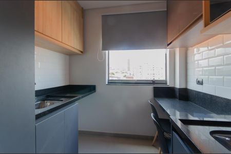 Apartamento para alugar com 36m², 1 quarto e sem vaga Apartamento para alugar com 36m², 1 quarto e sem vagaCozinha e Área de Serviço