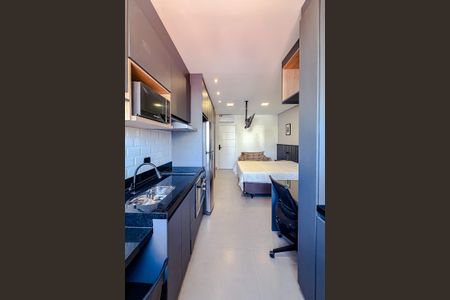 Studio para alugar com 32m², 1 quarto e sem vagaCozinha e Área de Serviço