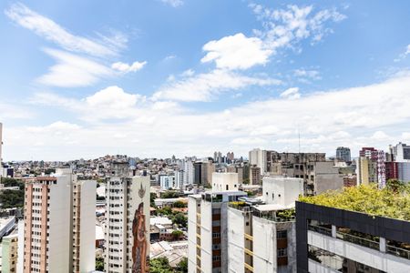 Vista da Sala de apartamento para alugar com 1 quarto, 70m² em Barro Preto, Belo Horizonte
