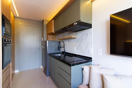 Studio para alugar com 24m², 1 quarto e sem vagaCozinha