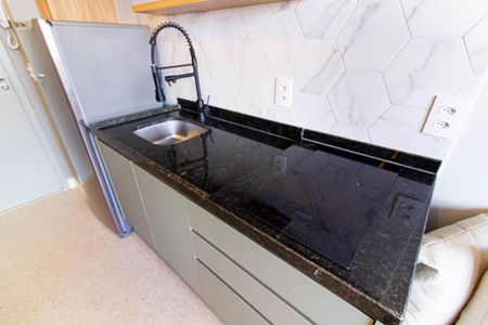 Studio para alugar com 24m², 1 quarto e sem vagaCozinha