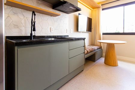 Studio para alugar com 24m², 1 quarto e sem vagaCozinha