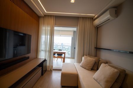 Sala de apartamento à venda com 2 quartos, 70m² em Vila Gertrudes, São Paulo