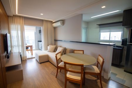 Sala de apartamento à venda com 2 quartos, 70m² em Vila Gertrudes, São Paulo