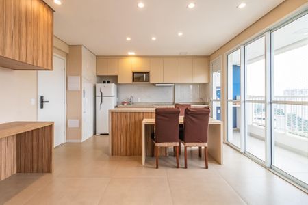 Sala de apartamento para alugar com 1 quarto, 49m² em Bethaville I, Barueri