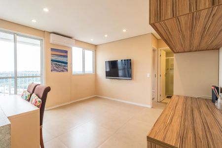 Sala de apartamento para alugar com 1 quarto, 49m² em Bethaville I, Barueri