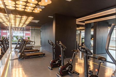 Studio para alugar com 28m², 1 quarto e sem vagaAcademia