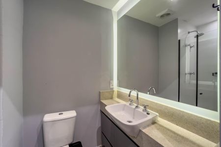 Studio para alugar com 28m², 1 quarto e sem vagaBanheiro