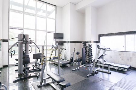 Apartamento para alugar com 107m², 2 quartos e 2 vagasÁrea comum - Academia