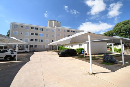 Apartamento à venda com 47m², 2 quartos e 1 vagaFachada do bloco