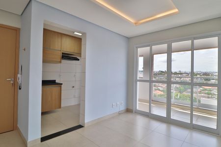 Sala de apartamento para alugar com 2 quartos, 56m² em Aclimação, Uberlândia