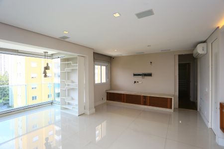 Sala de apartamento à venda com 3 quartos, 129m² em Paraíso do Morumbi, São Paulo