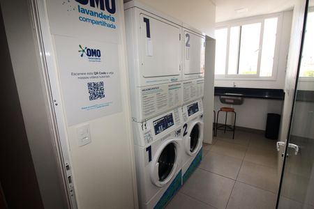 Studio para alugar com 30m², 1 quarto e sem vagaLavanderia