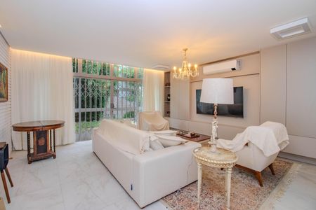 Sala de Estar de casa à venda com 3 quartos, 190m² em Petrópolis, Porto Alegre