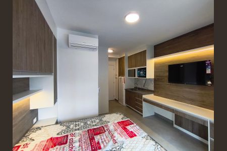 Studio para alugar com 24m², 1 quarto e sem vaga Studio para alugar com 24m², 1 quarto e sem vagaQuarto