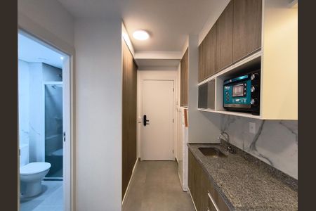Studio para alugar com 24m², 1 quarto e sem vaga Studio para alugar com 24m², 1 quarto e sem vagaCozinha