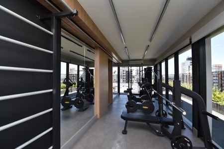 Studio para alugar com 33m², 1 quarto e sem vagaÁrea comum - Academia