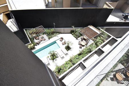 Studio para alugar com 33m², 1 quarto e sem vagaVista da Sacada