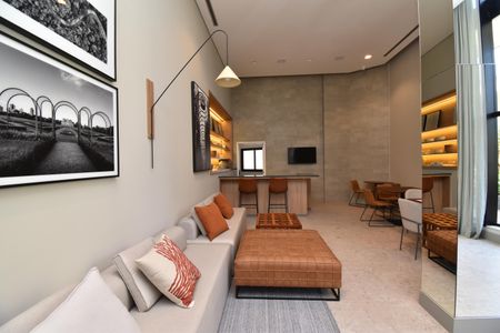 Studio para alugar com 33m², 1 quarto e sem vagaÁrea comum - Salão de festas