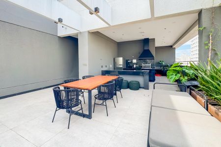 Studio à venda com 20m², 1 quarto e sem vagaChurrasqueira  - Rooftop