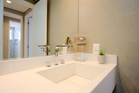 Apartamento à venda com 83m², 2 quartos e 2 vagasBanheiro Social