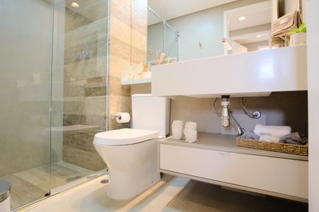 Apartamento à venda com 83m², 2 quartos e 2 vagasBanheiro Social