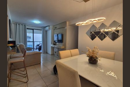 Sala  de apartamento à venda com 3 quartos, 85m² em Recreio dos Bandeirantes, Rio de Janeiro