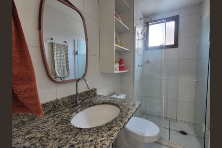 Apartamento à venda com 85m², 3 quartos e 1 vagaBanheiro suite 