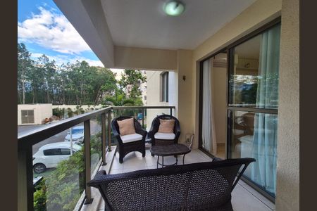 Varanda  de apartamento à venda com 3 quartos, 85m² em Recreio dos Bandeirantes, Rio de Janeiro