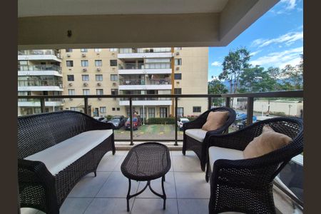Varanda  de apartamento à venda com 3 quartos, 85m² em Recreio dos Bandeirantes, Rio de Janeiro