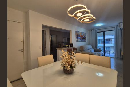 Sala  de apartamento à venda com 3 quartos, 85m² em Recreio dos Bandeirantes, Rio de Janeiro