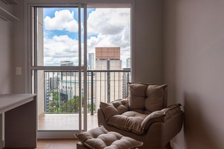 Sala de apartamento para alugar com 1 quarto, 30m² em Vila Olímpia, São Paulo