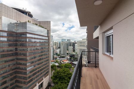 Sacada de apartamento para alugar com 1 quarto, 30m² em Vila Olímpia, São Paulo