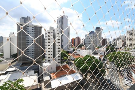 Sala - Vista de apartamento para alugar com 1 quarto, 52m² em Cambuí, Campinas