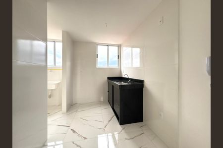 Cozinha de apartamento para alugar com 2 quartos, 56m² em Milionários, Belo Horizonte