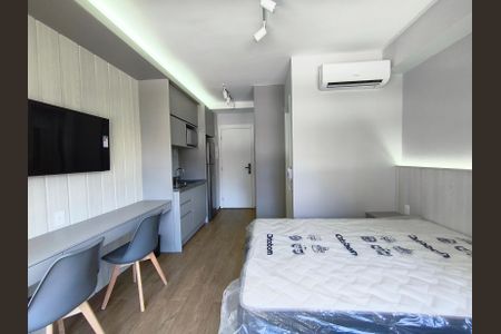 Studio para alugar com 24m², 1 quarto e sem vagaQuarto