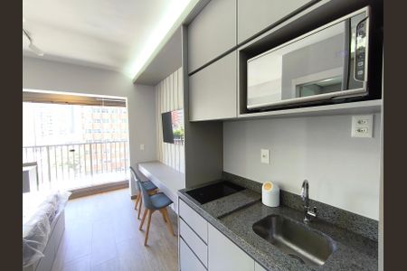 Studio para alugar com 24m², 1 quarto e sem vagaCozinha