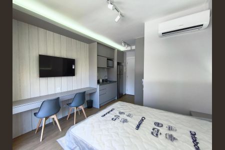 Studio para alugar com 24m², 1 quarto e sem vagaQuarto