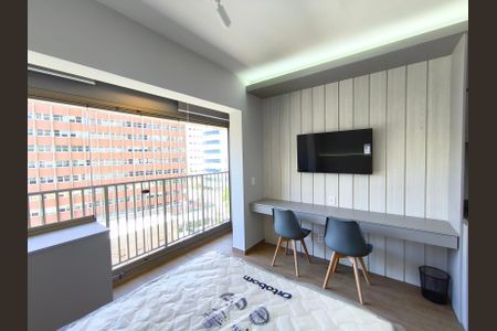 Studio para alugar com 24m², 1 quarto e sem vagaQuarto
