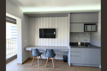 Studio para alugar com 24m², 1 quarto e sem vagaQuarto