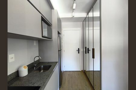 Studio para alugar com 24m², 1 quarto e sem vagaCozinha