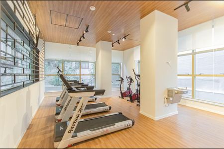 Studio para alugar com 24m², 1 quarto e sem vagaAcademia