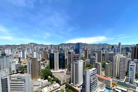 Vista da Suite 1 de apartamento à venda com 3 quartos, 116m² em Funcionários, Belo Horizonte