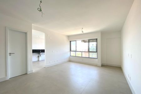 Sala de apartamento à venda com 3 quartos, 116m² em Funcionários, Belo Horizonte