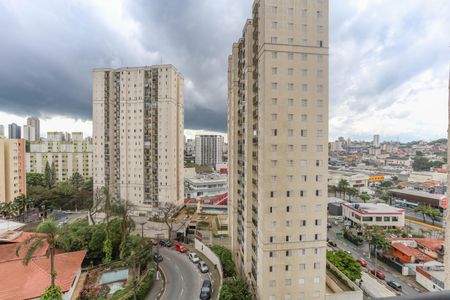 Vista da varanda da sala  de apartamento à venda com 2 quartos, 47m² em Centro, Diadema